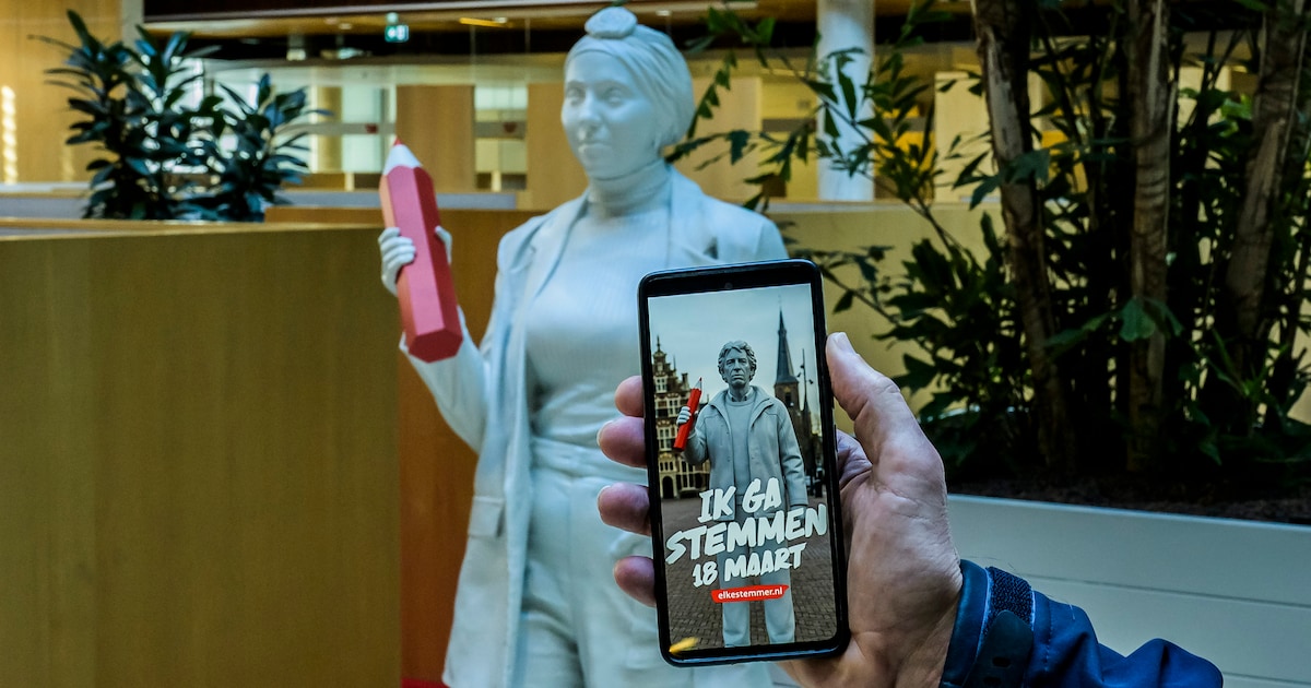 Maak zelf je eigen standbeeld als kiezer!