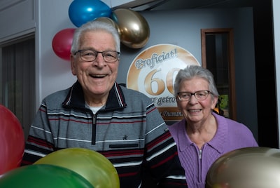 Koen en Geesje uit Borne 60 jaar getrouwd: ‘Ik wist direct, dit wordt mijn vrouw’